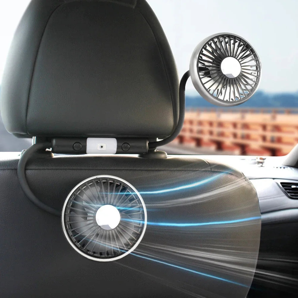 360° Car Seat Cooling Fan