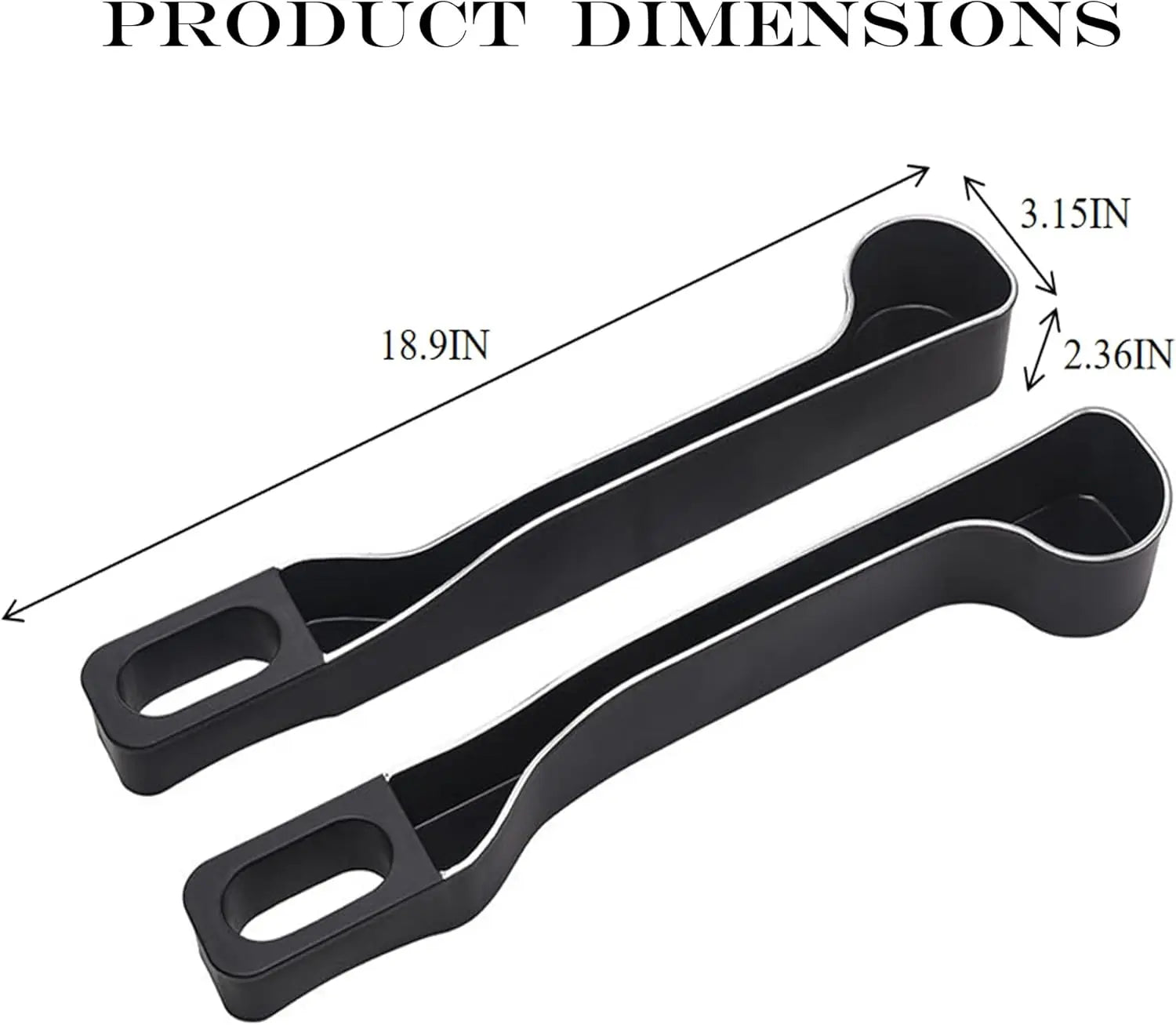2PCS Car Seat Gap Organizer