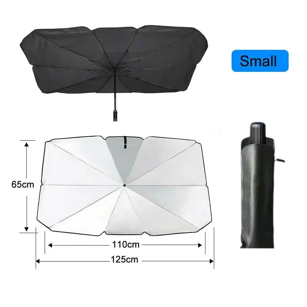 Portable Car Sun Shade Umbrella for Windshield