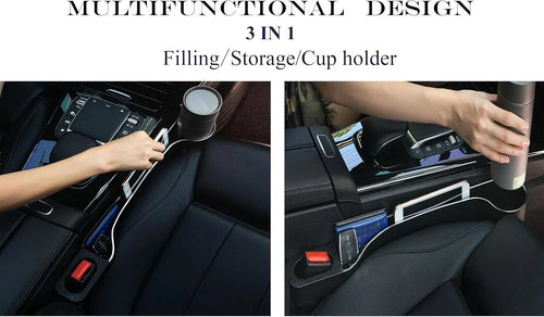 2PCS Car Seat Gap Organizer