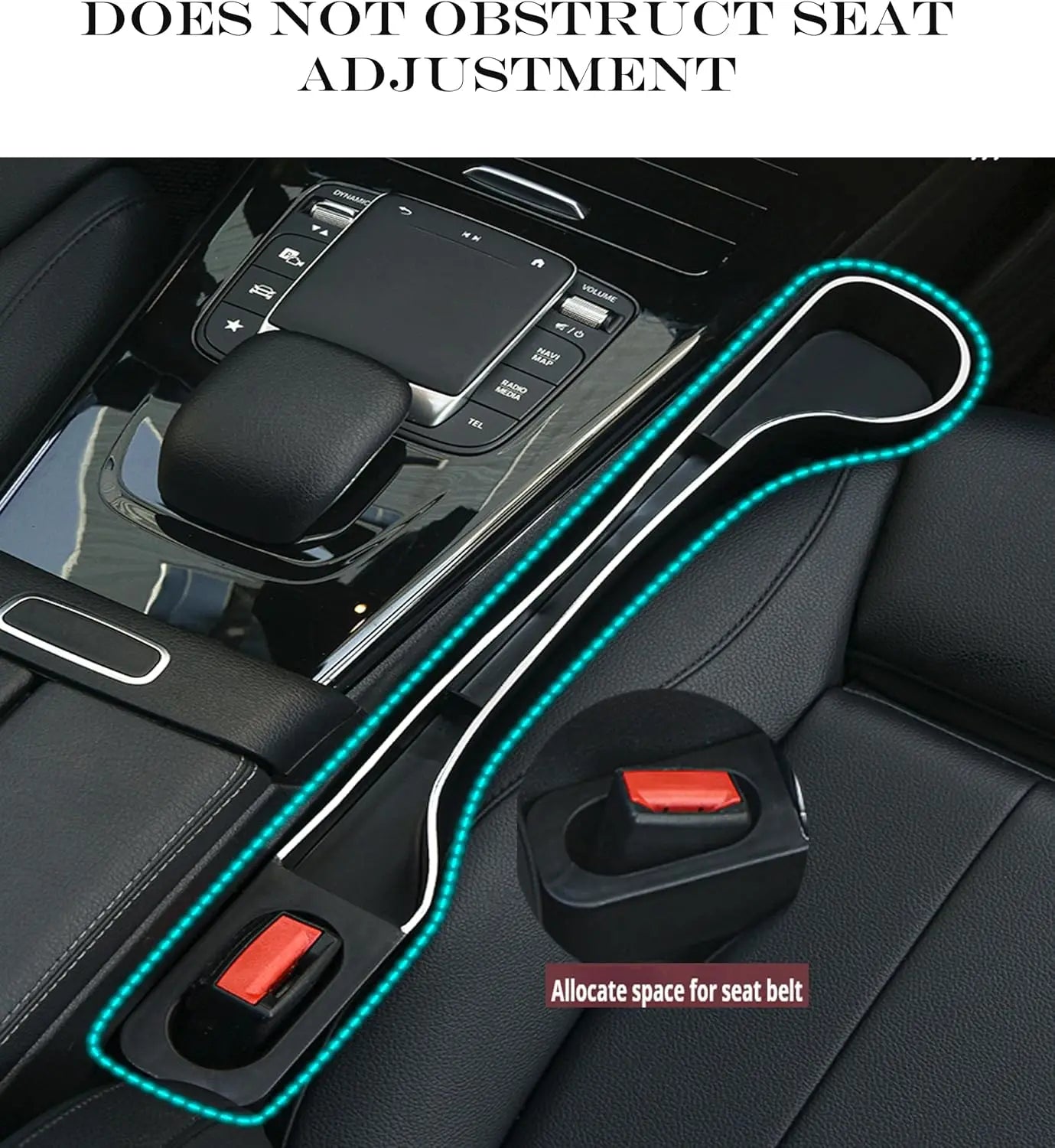2PCS Car Seat Gap Organizer