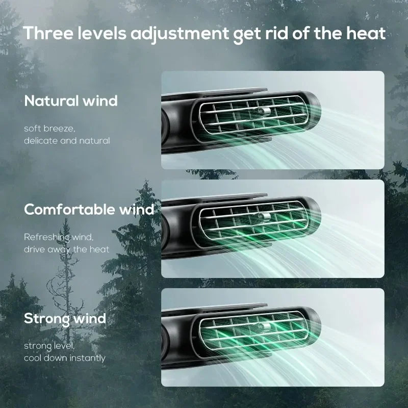 Car Seat Cooling Fan 3 Speed Adjustable