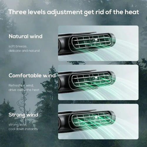 Car Seat Cooling Fan 3 Speed Adjustable
