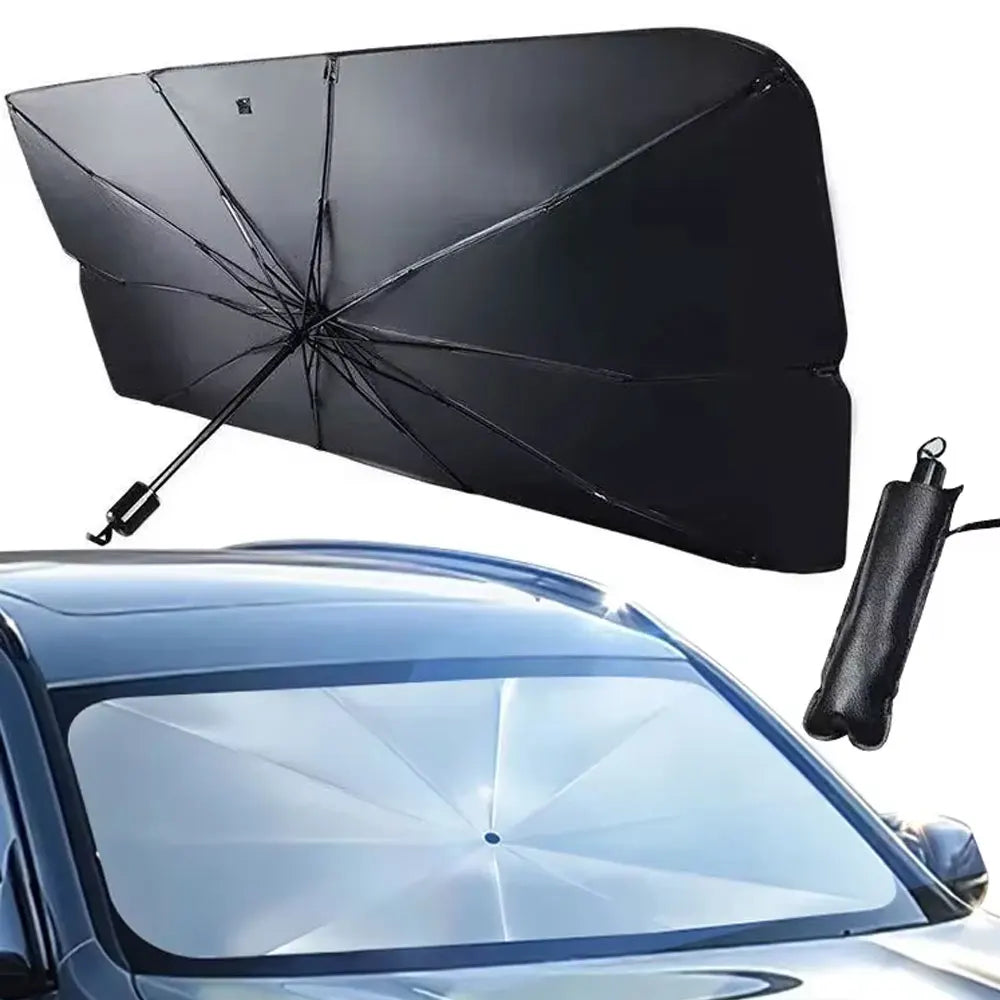 Portable Car Sun Shade Umbrella for Windshield