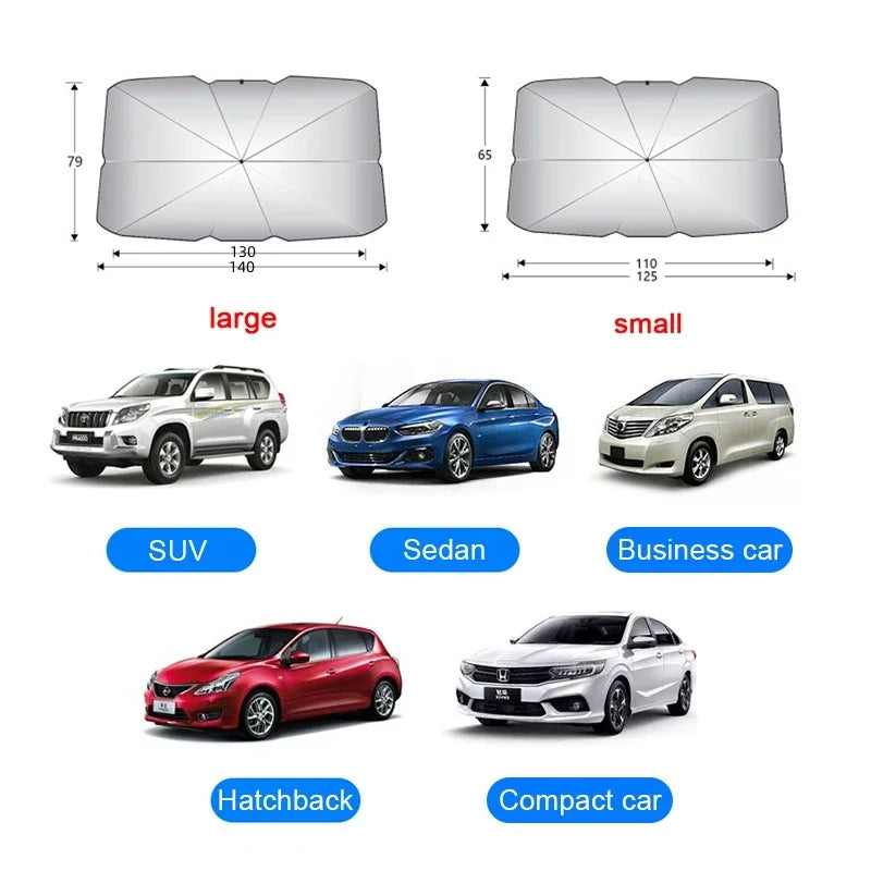 Car Sunshade Umbrella Summer Sun
