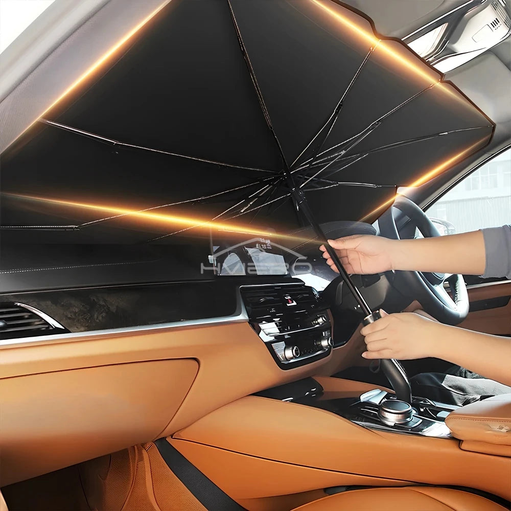 Portable Car Sun Shade Umbrella for Windshield
